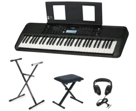 yamaha-psr-e383-keyboard-athletic-kb-6-lawa-kaline-d-90-sluchawki