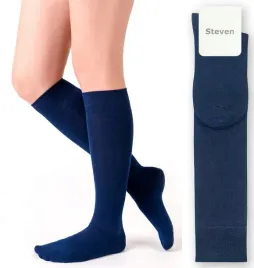 steven-072-podkolanowki-bawelna-granat-29-31