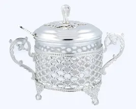 srebrna-cukiernica-lyzeczka-metalowa-platerowana