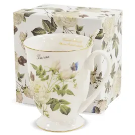 kubek-porcelanowy-z-lyzeczka-bialy-kwiaty-roze-300-ml