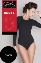 gatta-bezszwowe-body-dlugi-rekaw-black-s