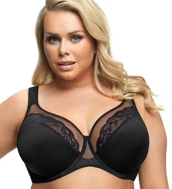 GORSENIA biustonosz soft K441 LUISSE czarny # 85J