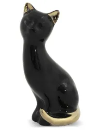 figurka-kot-czarny-zloty-kotek-dekoracja-domu