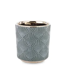 oslonka-na-doniczke-zlota-zielona-ceramiczna