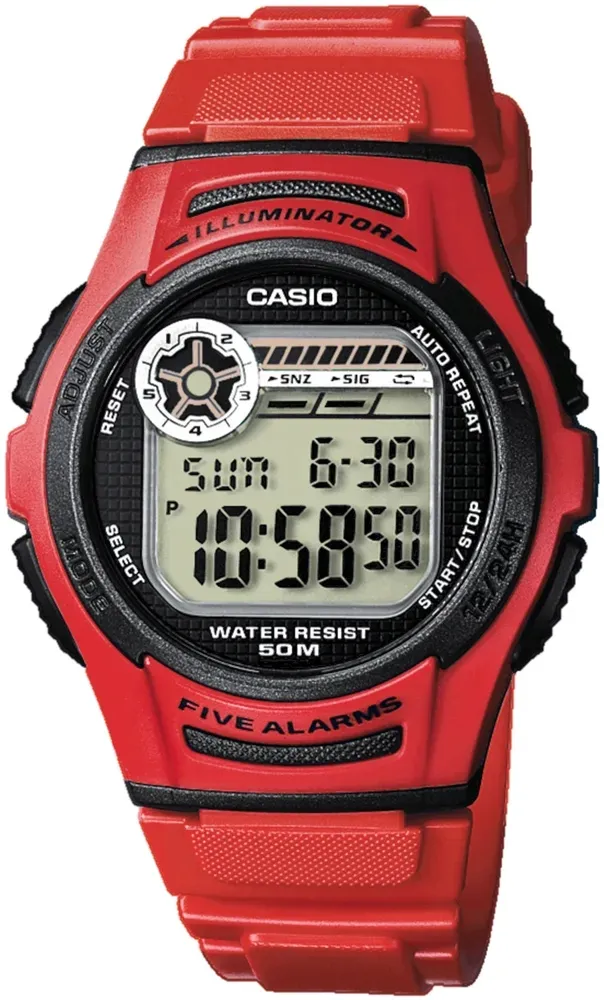 pasek-casio-w-213-czerwony-oryginalny