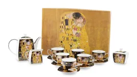 komplet-filizanek-15-el-kawa-herbata-gustav-klimt-czarny-zestaw-lyzeczki