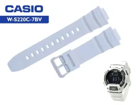 oryginalny-pasek-casio-w-s220-w-s220c-7bv-bialy-gumowy16mm-teleskopy-gratis