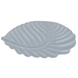 dekoracyja-taca-ceramika-lisc-bialy