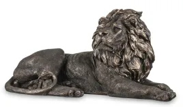 figura-lew-dekoracja-zloto-z-brazem
