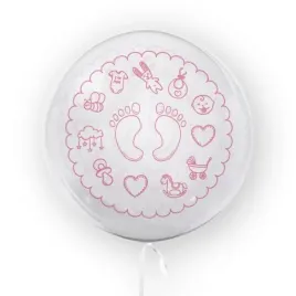 balon-45-cm-stopki-rozowy