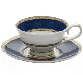 filizanka-porcelanowa-spodek-granatowa-biala