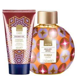 avon-zestaw-2-kosmetykow-plyn-do-kapieli-250-pomarancz-cynamon-krem-kokos