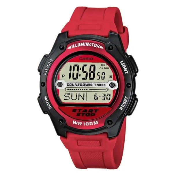 pasek-casio-w-756-4a-czerwony-oryginal-teleskopy-dlugosc-paska-czesc-z-dziurkami-130-mm