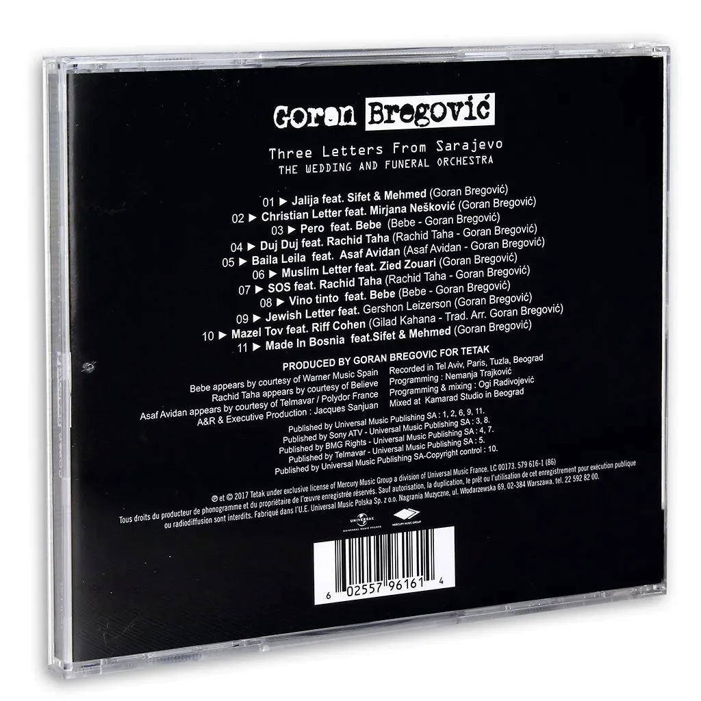goran-bregovic-three-letters-from-sarajevo-cd