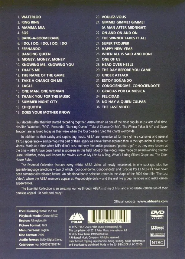 abba-the-essential-collection-dvd