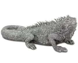 dekoracja-srebrna-duza-figurka-iguana-popielata-figura
