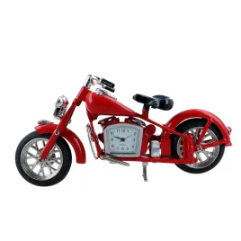 zegarek-motocykl-chopper-czerwony-motor-metalowy