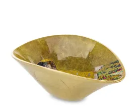 metalowa-misa-zlota-patera-gustaw-klimt-pocalunek