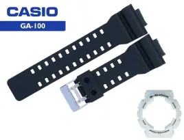komplet-pasek-do-zegarka-casio-10347688-czarny-i-bezel-bialy-oryginalny