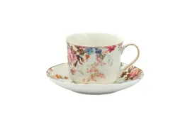 filizanka-ze-spodkiem-porcelana-kwiaty