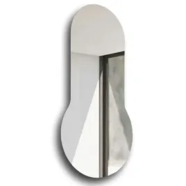 Zdjęcie produktu Stylowe Lustro Nieregularne Pionowe - Manila - 70x140, Dół