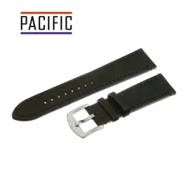 pasek-do-zegarka-pacific-22-mm-czarny-skorzany