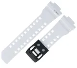 pasek-do-casio-gba-400-7c-bialy-polysk-16mm-wzor-dominujacy-bez-wzoru