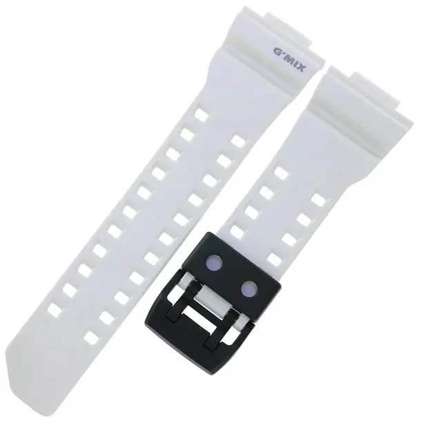 pasek-do-casio-gba-400-7c-bialy-polysk-16mm-szerokosc-paska-16-mm