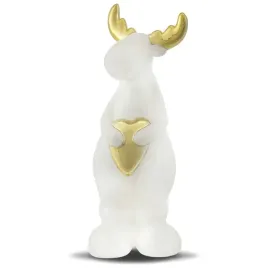 figurka-ceramiczna-renifer-biala-zlota-swieta