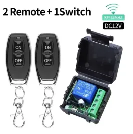 dwa-piloty-bezprzewodowe-433mhz-wlacznik-12v-1ch-rf-10a-przekaznik