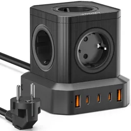 voomy-power-s100-100w-listwa-zasilajaca-3-usb-c-and-2-usb-a-4000w-czarny