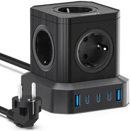 listwa-zasilajaca-voomy-cube-s65-5-gniazd-3-usb-c-65w-2-usb-a-2m-czarna