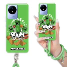 etui-do-vivo-y02-case-dla-chlopca-sznurek-zielony-minecraft-wiele-wzorow