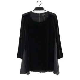 bluzka-damska-phase-eight-czarna-3-4-rekaw-welur-jedwab-42