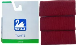 wola-rajstopki-gladkie-bawelniane-bordo-92-98