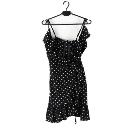 sukienka-damska-prettylittlething-czarna-groszki-kopertowa-mini-38