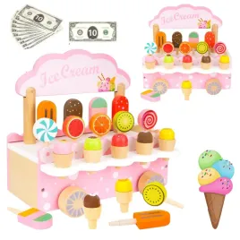 kolorowa-drewniana-zabawkowa-lodziarnia-na-kolkach-sprzedaz-lodow-pieniadze