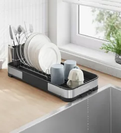 mala-suszarka-do-naczyn-czarna-do-malych-kuchni-stalowa-44cm-kompaktowa