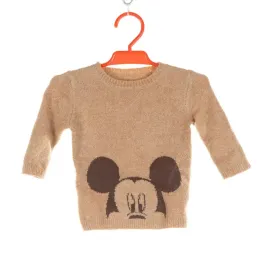bluza-dziecieca-george-brazowa-z-myszka-miki-wkladana-przez-glowe-3-6msc-68