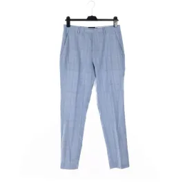 spodnie-meskie-burton-niebieskie-w-kratke-skinny-eleganckie-30r