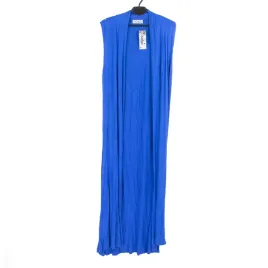 narzutka-damska-amiga-niebieska-dluga-bez-rekawa-s-m