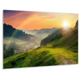 szklo-hart-100x50-zachod-slonca-w-gorach-klej