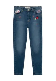 spodnie-dziewczece-minoti-niebieski-jeans-haft-98