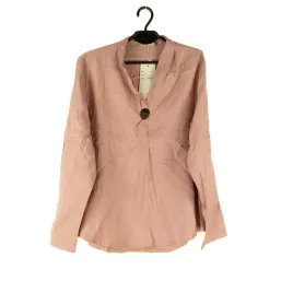 bluzka-damska-by-swan-paris-rozowa-blyszczaca-elegancka-dlugi-rekaw-l