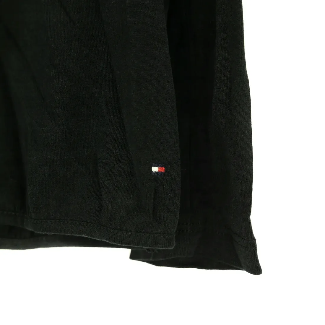 bluzka-damska-tommy-hilfiger-czarna-basic-s-stan-nowy