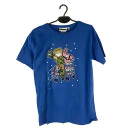 t-shirt-meski-fortnite-niebieski-print-l
