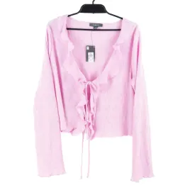 bluzka-damska-primark-rozowa-wiazana-xl