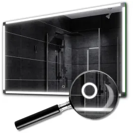Zdjęcie produktu Lustro LED z Włącznikiem Dotykowym 50x90 Ryga