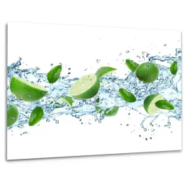 panel-szklany-hartowany-100x50-limonki-i-woda