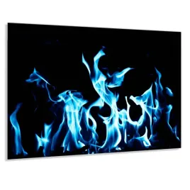 panel-szklany-hartowany-100x50-niebieski-ogien-2